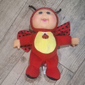 Cabbage Patch Kids Ladybug Red &  Yellow Plush Doll